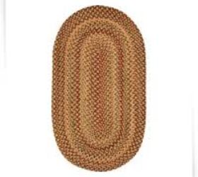 q moving to a home all hardwood floors 12 x 15 braid rug 70 years, flooring, hardwood floors, home decor, kitchen cabinets, This shape and style but faded and lighter