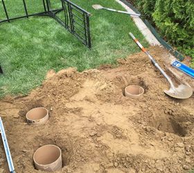 creating a welcoming entrance to the backyard, concrete masonry, fences, gardening, landscape, lawn care, outdoor living