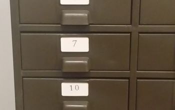 Re Purposed Tool Storage/File Cabinet