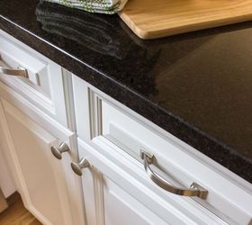 adding value to your kitchen on a budget, home improvement, how to, kitchen cabinets, kitchen design, kitchen island, New knobs and pulls