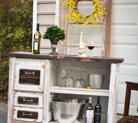 this end up desk turn kitchen island, kitchen design, painted furniture, repurposing upcycling