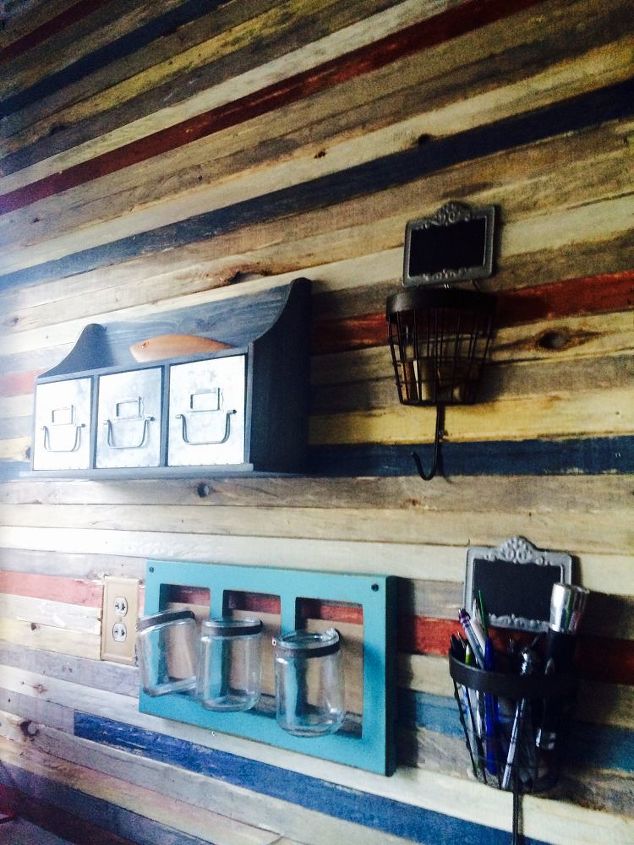rustic kitchen on a budget, diy, kitchen design, pallet, repurposing upcycling, wall decor, woodworking projects