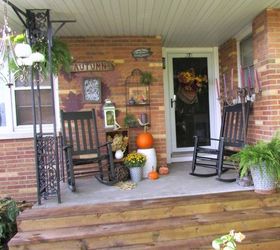 diy updating our porch to 2015 stage 1, concrete masonry, diy, outdoor living, patio, seasonal holiday decor