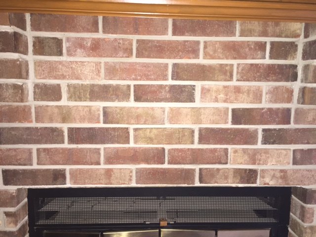 q i need some help spicing up this fireplace, fireplace makeovers, fireplaces mantels, home decor, wall decor, This is a close up of the brick