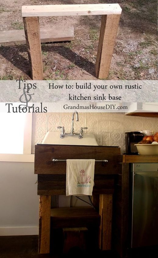 how to build your own kitchen sink base, diy, how to, kitchen design, woodworking projects