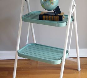 yard sale makeover with spray paint, painted furniture, repurposing upcycling