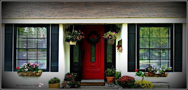 my painted front door, curb appeal, doors, painting