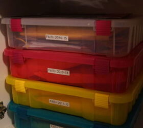 organizing keepsakes for scrapbooking, craft rooms, organizing, storage ideas