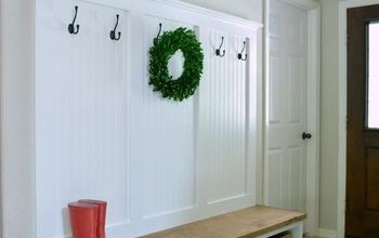  Mudroom de entrada DIY