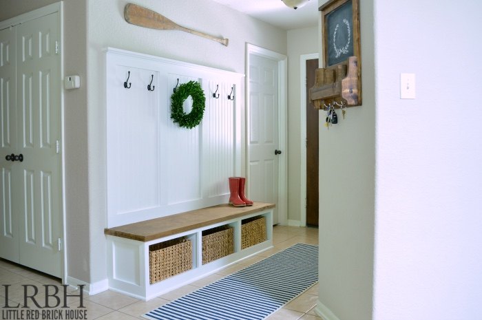 diy entryway mudroom, diy, foyer, organizing, storage ideas, woodworking projects