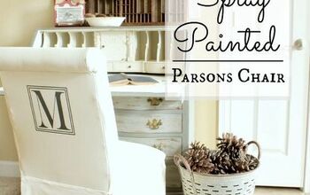  Cadeira Parsons pintada com spray