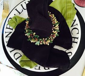 witchy tablescape for halloween, halloween decorations, seasonal holiday decor, Witch Hat napkins