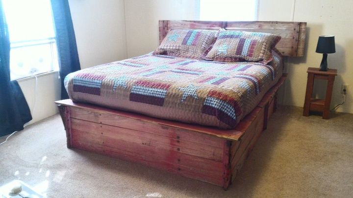 new life for an old wooden tractor wagon, bedroom ideas, diy, repurposing upcycling, woodworking projects