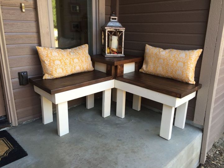 DIY Corner Bench With Built-In Table Hometalk