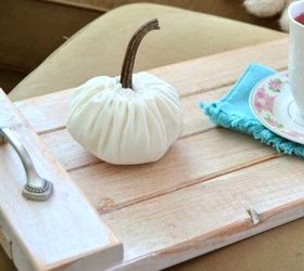 s here s how insanely creative people get ready for holiday guests, home decor, seasonal holiday decor, woodworking projects, Wooden Slat Tray