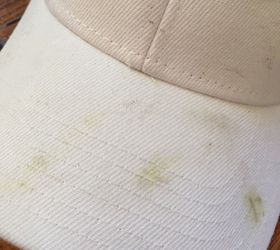 best way to clean a white baseball cap