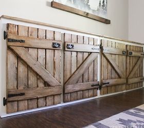 upcycled barnwood style cabinet, diy, kitchen cabinets, repurposing upcycling, rustic furniture, woodworking projects