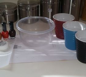 Tazas de café jaspeadas DIY