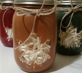 diy spray painted autumn mason jars, crafts, mason jars, seasonal holiday decor