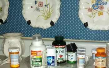 Need a decorative idea to keep these meds in for the counter