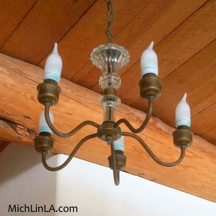 upcycled chandelier ruffles, crafts, diy, lighting, repurposing upcycling, BEFORE