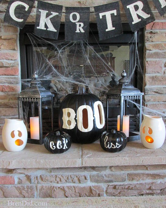 decoracin de halloween en oferta luminaria de calabaza boo por un 76 de descuento
