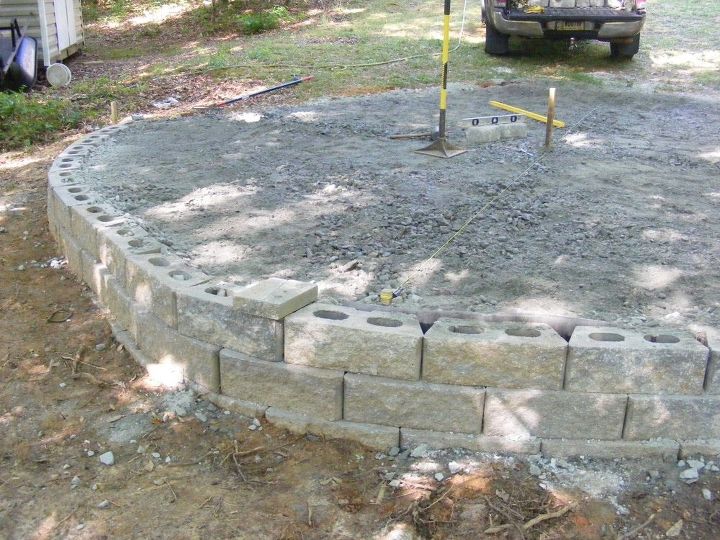 make a flagstone patio, concrete masonry, diy, outdoor living, patio