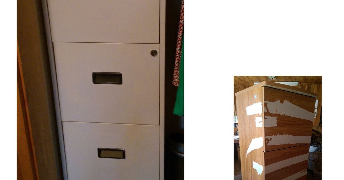 Painting A Pressed Wood Cabinet Hometalk