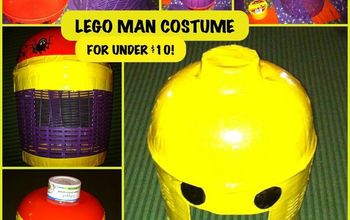 D.I.Y LEGO MAN COSTUME for Under $10!