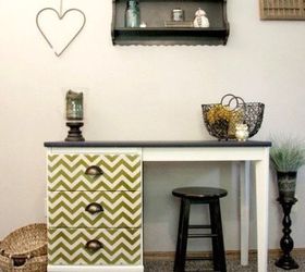 19 geometric furniture designs to instantly redefine your space, Eye Catching Fabric Drawer Fronts