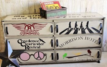 Classic Rock Dresser (An Ikea Makeover)