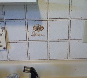 q out dated tiles on the wall, cosmetic changes, kitchen backsplash, tiling
