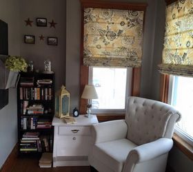 diy roman shades, diy, home decor, how to, reupholster, window treatments, windows