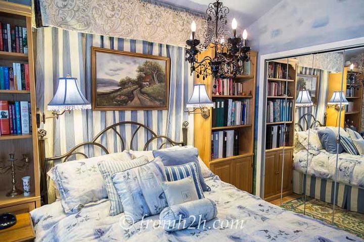 how to take the blah out of a builder grade guest bedroom, bedroom ideas, home decor, how to, wall decor