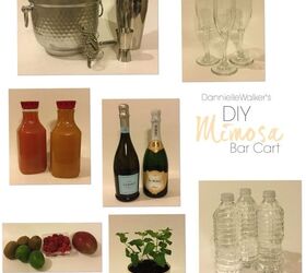 from utility cart to bar cart, outdoor living, repurposing upcycling