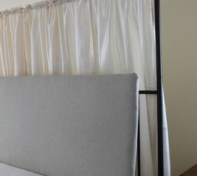 master bedroom headboard, bedroom ideas, repurposing upcycling, reupholster