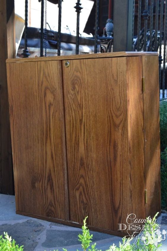awesome feet and a dressytop transforms a basic cabinet, chalk paint, painted furniture, repurposing upcycling, woodworking projects