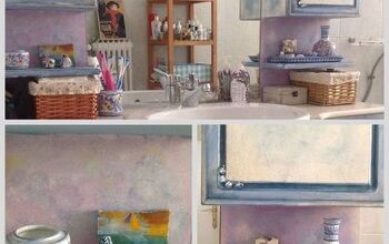 Cambio de imagen de los armarios del baño con Chalk Paint!