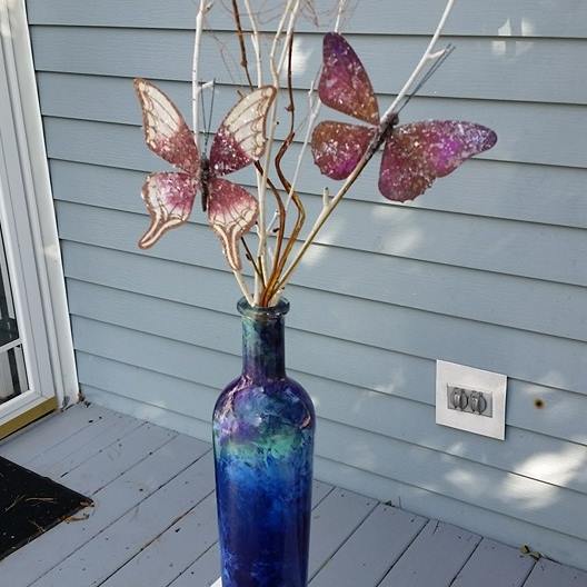 from drab to spitabular spitchallenge, crafts, decoupage
