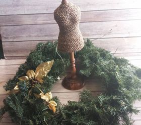 dress form christmas tree mini, christmas decorations, crafts, wreaths