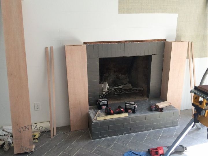 custom built fireplace, fireplaces mantels, home decor, home improvement, living room ideas