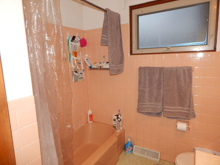 Pink Tile Bathroom Redo Hometalk, How To Redo A Bathroom With Tile