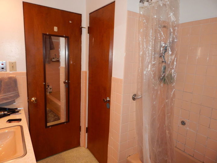 Pink Tile Bathroom ReDo | Hometalk Pink Tile Bathroom ReDo | Hometalk