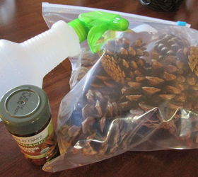 let me show you how to make scented pine cones, christmas decorations, crafts, how to, repurposing upcycling, seasonal holiday decor