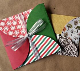 diy gift envelope using scrapbook paper, crafts