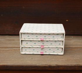 jewelry box turned into a recipe box how to paint upholstered fabric, crafts, repurposing upcycling