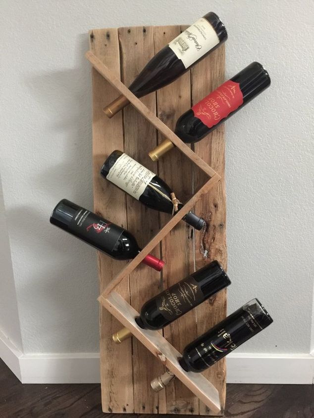 wine rack from scraps, diy, repurposing upcycling, woodworking projects