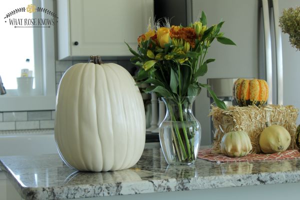 vaso de abbora rstica para halloween outono ao de graas ou outono