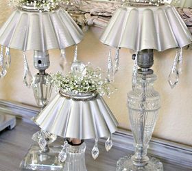 vintage lamps two different uses outdoor solar lighting and home decor, diy, home decor, lighting, repurposing upcycling