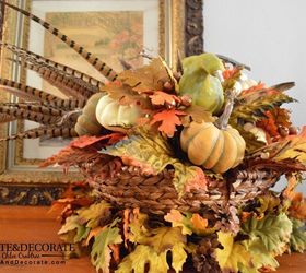 how to create a fall arrangement, how to, seasonal holiday decor